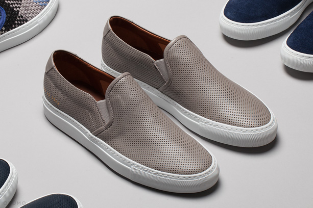 designer slip on sneakers