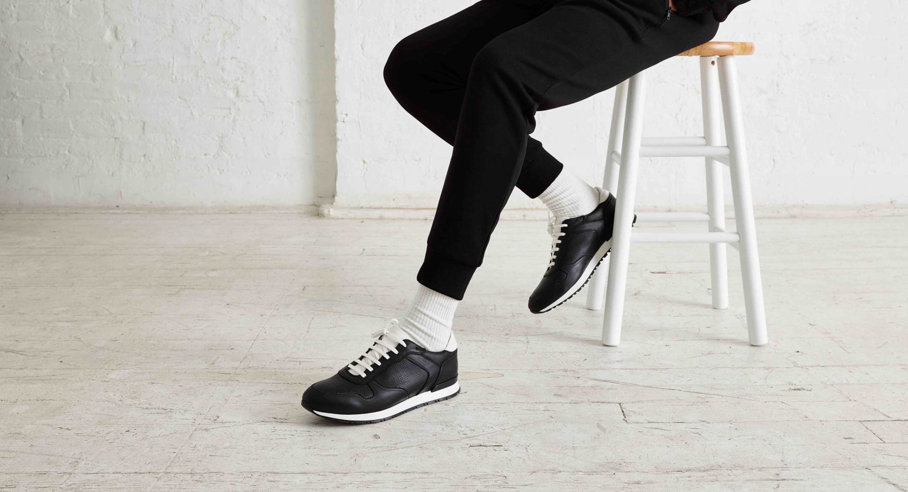 Oliver Cabell Sizing Guide 2020 | Fit Oliver Cabell Black Erving Sneakers
