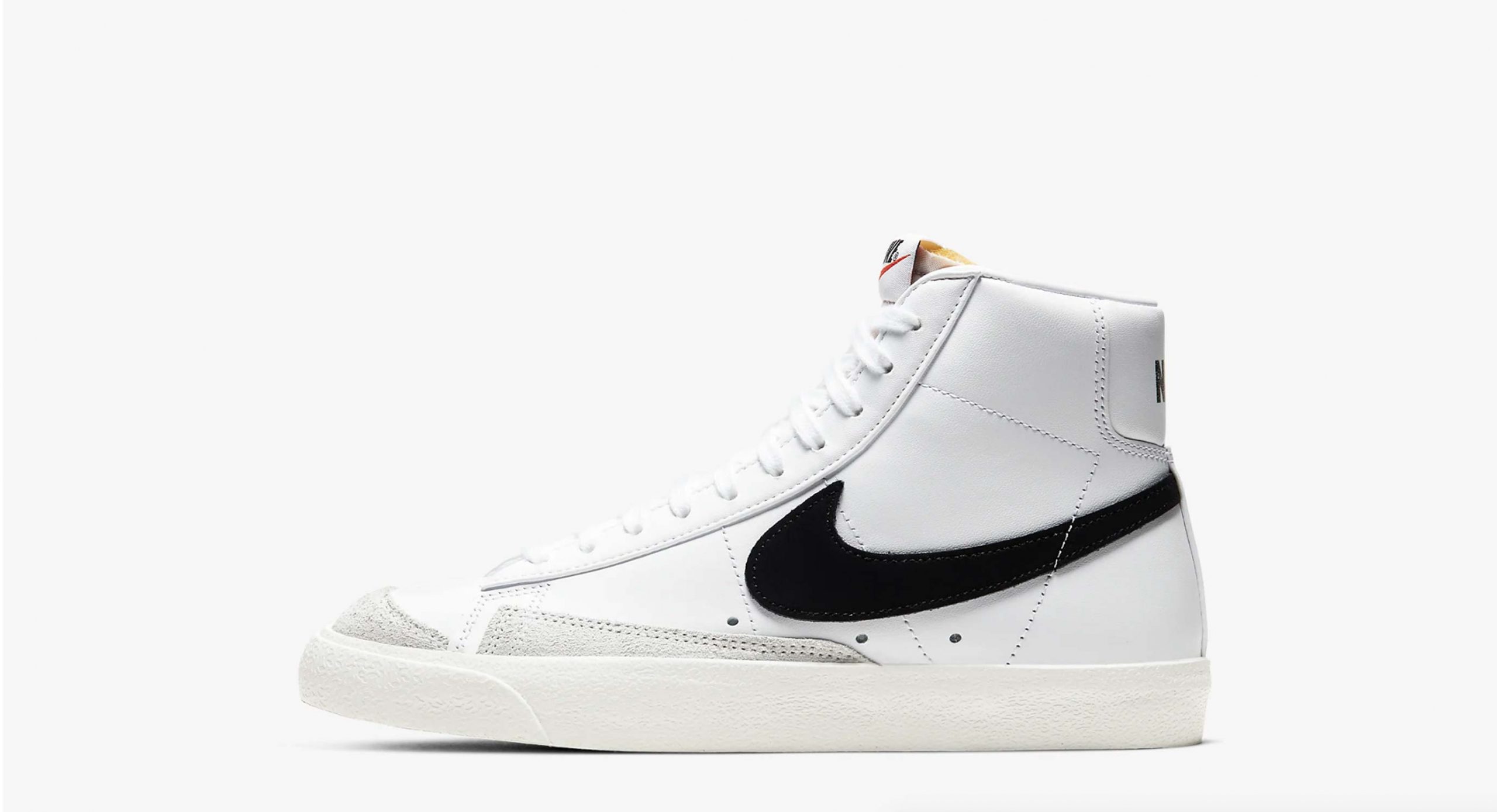 nike blazer mid mesh black high top sneakers